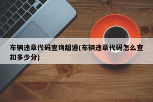 车辆违章代码查询超速(车辆违章代码怎么查扣多少分)