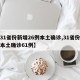 【31省份新增26例本土确诊,31省份新增本土确诊61例】